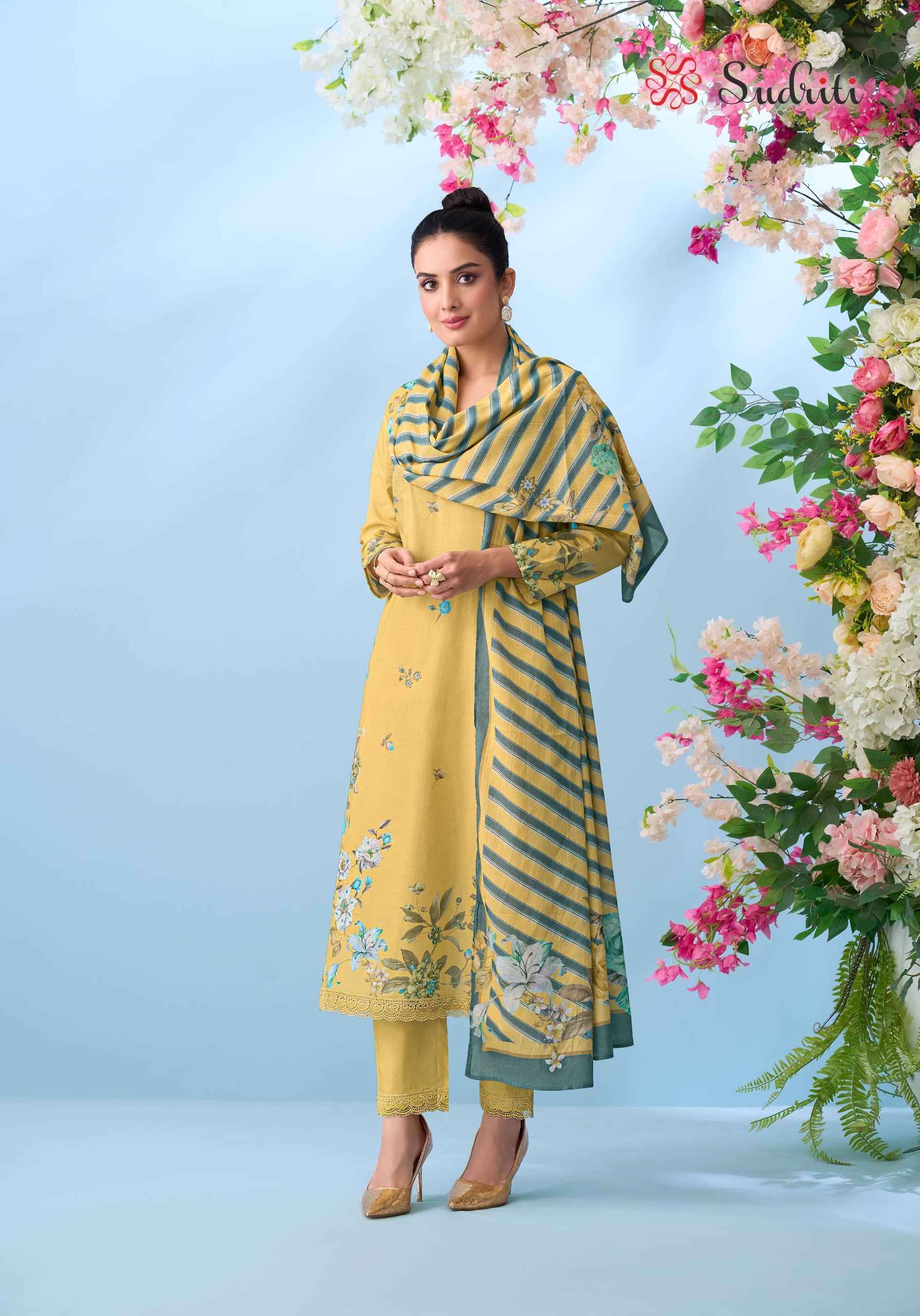 BLOOM THEORY By SUDRITI Beautiful Festive Suits Stylish Colorful Fancy Casual Wear & Ethnic Wear PURE COTTON Dresses At Wholesale Price